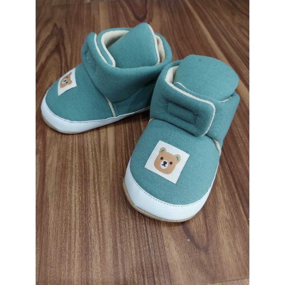 SEPATU BAYI BABY LUCKY LAKI LAKI- SEPATU ANAK USIA 0-3 BULAN