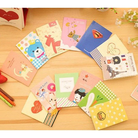 Memo Diary Mini Buku Catatan Gantungan Kunci