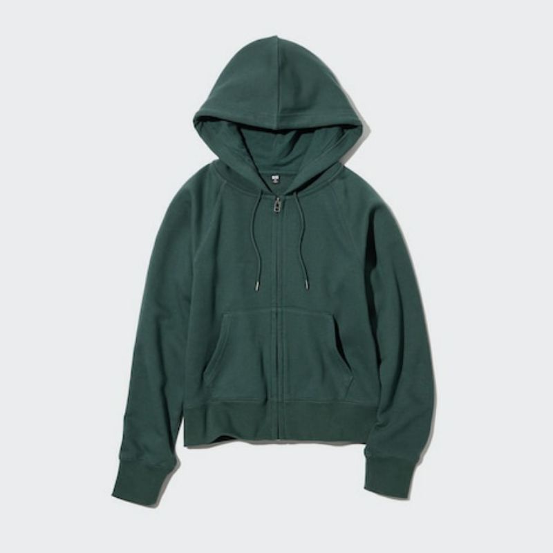 jaket hoodie uniqlo cewek jaket sweater polos uniqlo wanita original