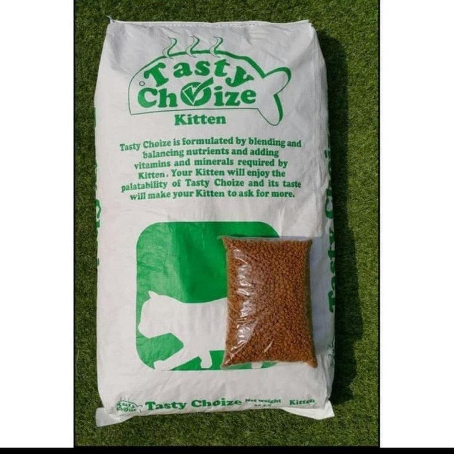 TASTY Choize Kitten Dry Cat Food Makanan Anak Kucing PAKET 5 KG