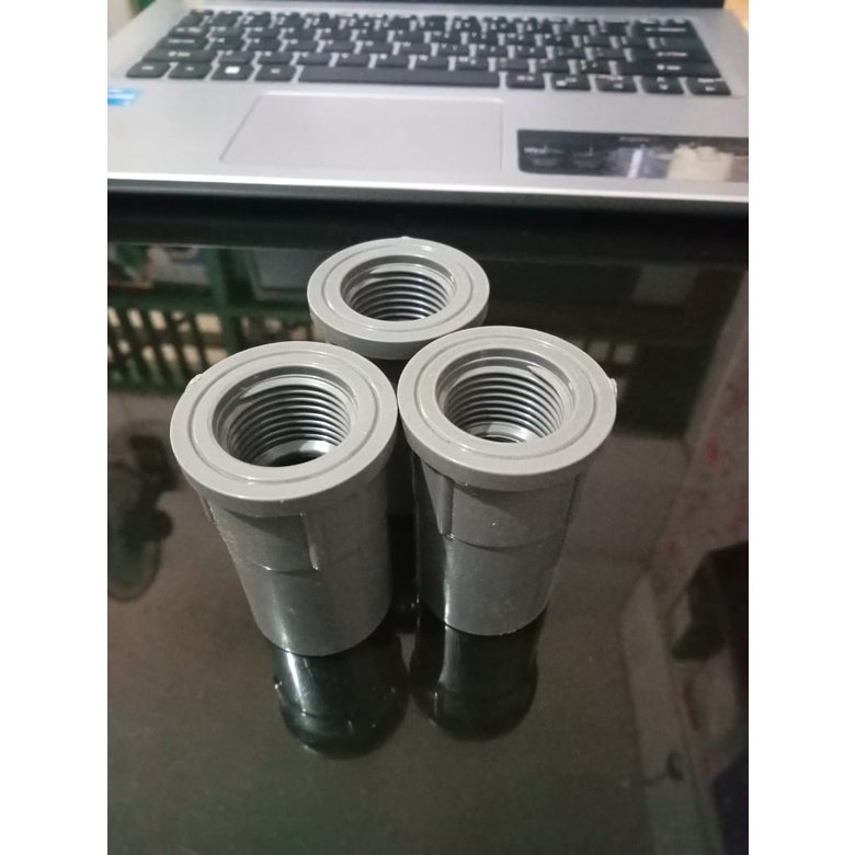 Sok Drat Dalam PVC Rucika 1/2" AW / SDD PVC 1/2" Rucika AW / Sok Drat Dalam 1/2" PVC AW