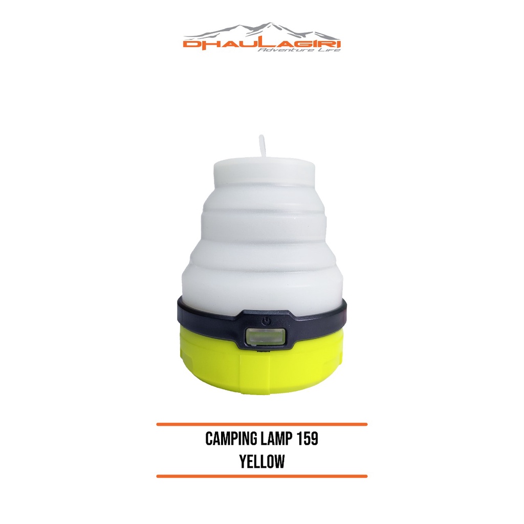 Lampu Tenda Camping Light DHAULAGIRI 309  Batre AAA LED Penerangan Tenda CL 159 Lampu Tenda Karet