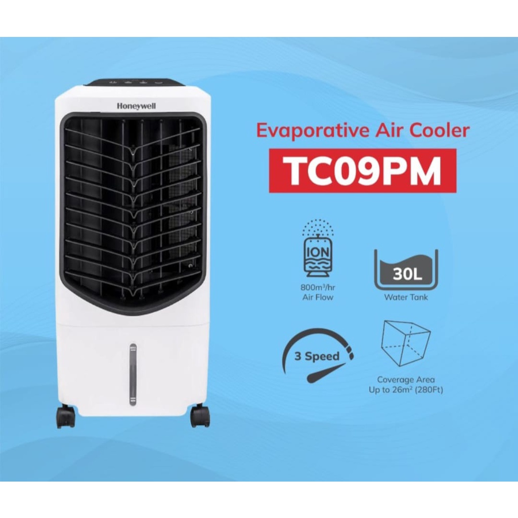 Honeywell Evaporative Air Cooler TC09PM Indoor Portable