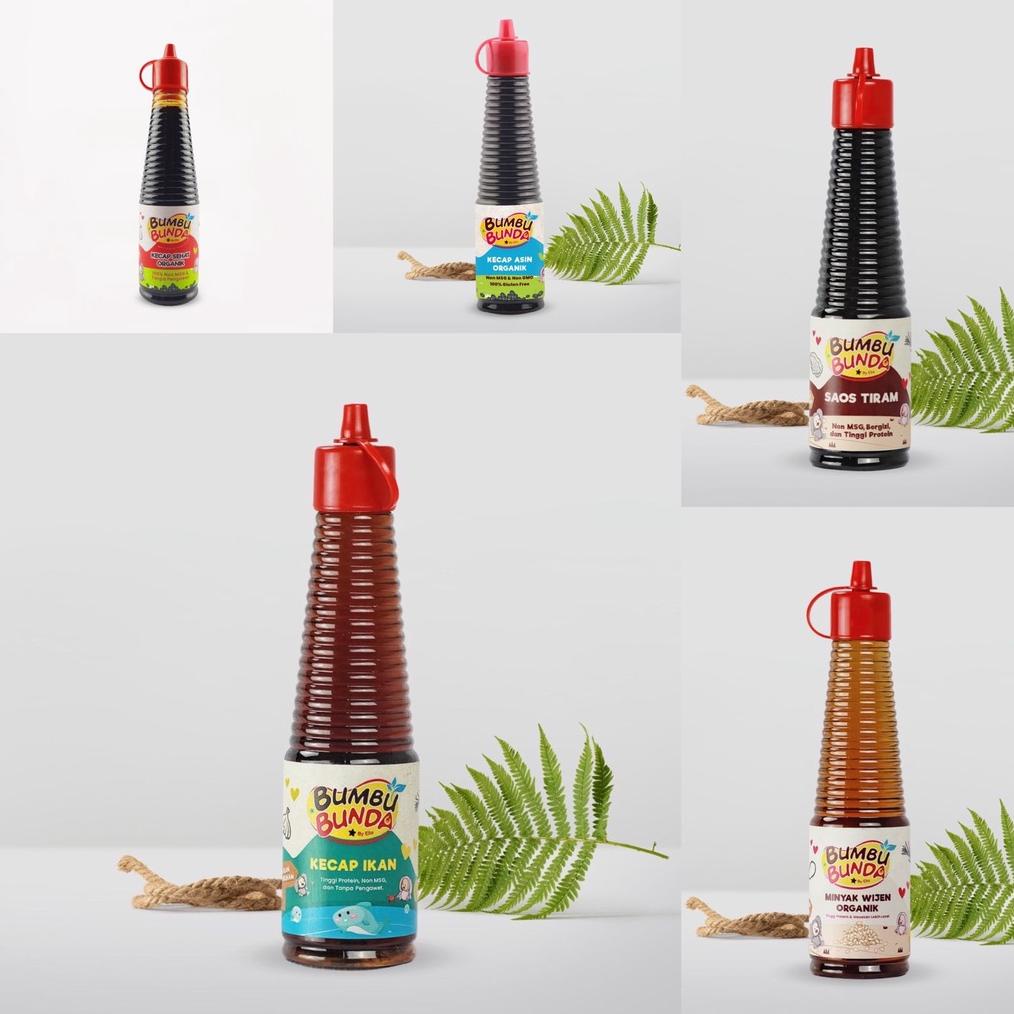 

Castle - Bumbu Bunda Organic Kecap Manis - Kecap Asin - Saos Tiram - Minyak Wijen - Kecap ikan Organik - Bumbu MPASI