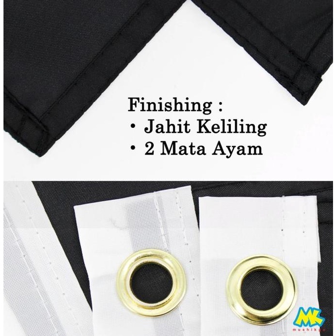 Bendera Baphomet - Lord of Darkness / Pentagram