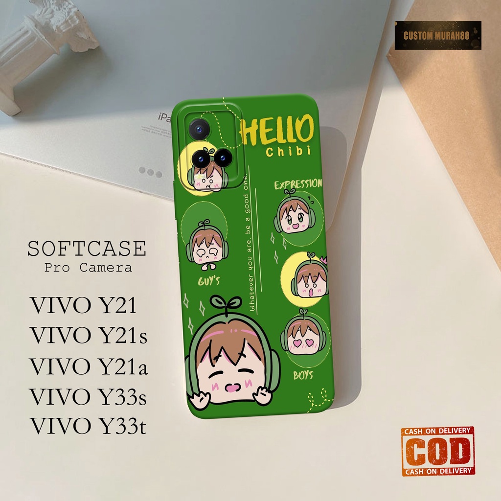 Case Hp Vivo Y21 / Y21s / Y21a / Y33s / Y33t Terbaru - Fashion Case KARTUN - Casing Hp Vivo Y21/Vivo
