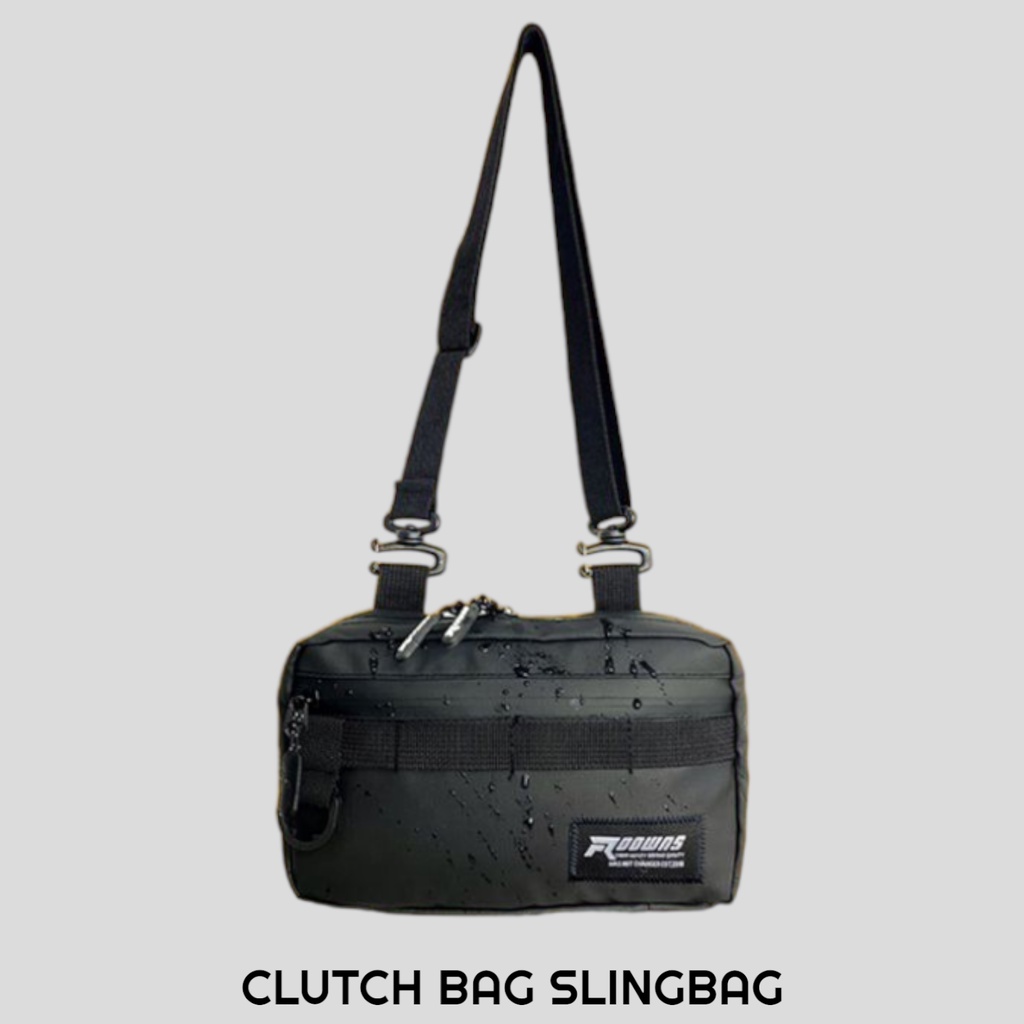 Tas Selempang Pria Anti Air Sling Pouch Wallet Waterproof Sling Bag Pria Anti Air Tas Distro Pria Vamous