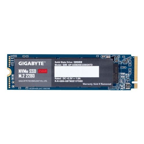 GIGABYTE SSD M2 NVMe 256GB / 500GB PCIe 3.0 x4 M.2 2280 Garansi Resmi