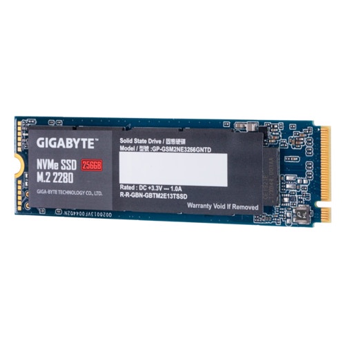 GIGABYTE SSD M2 NVMe 256GB / 500GB PCIe 3.0 x4 M.2 2280 Garansi Resmi