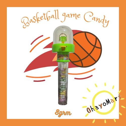 

Juqi Basketball Game Candy / Mainan Basket isi Permen Aneka Rasa 8grm