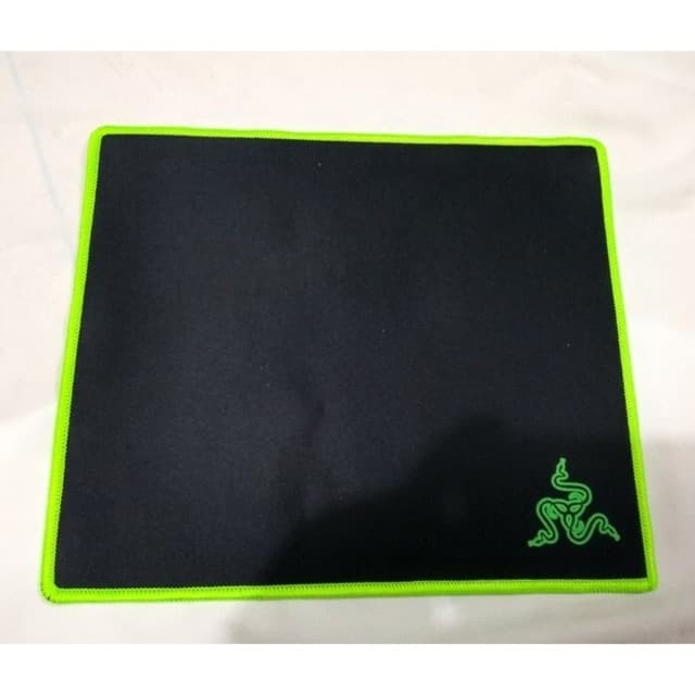 Mousepad Jahit Pinggir Mouse Pad Gaming Logo 25 x 21cm