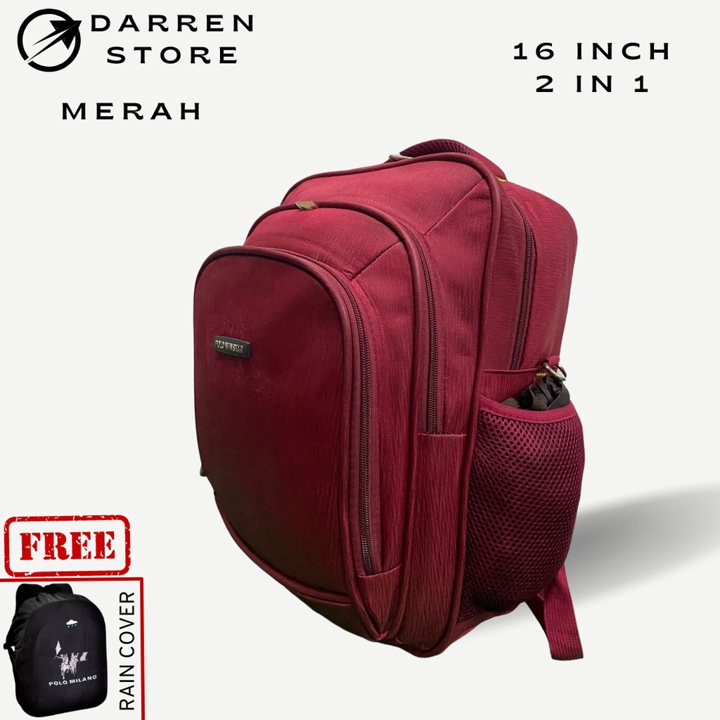 Ransel Polo Winstar Jumbo Ransel 20 imch  Import Tas Kerja Tas Sekolah Anak