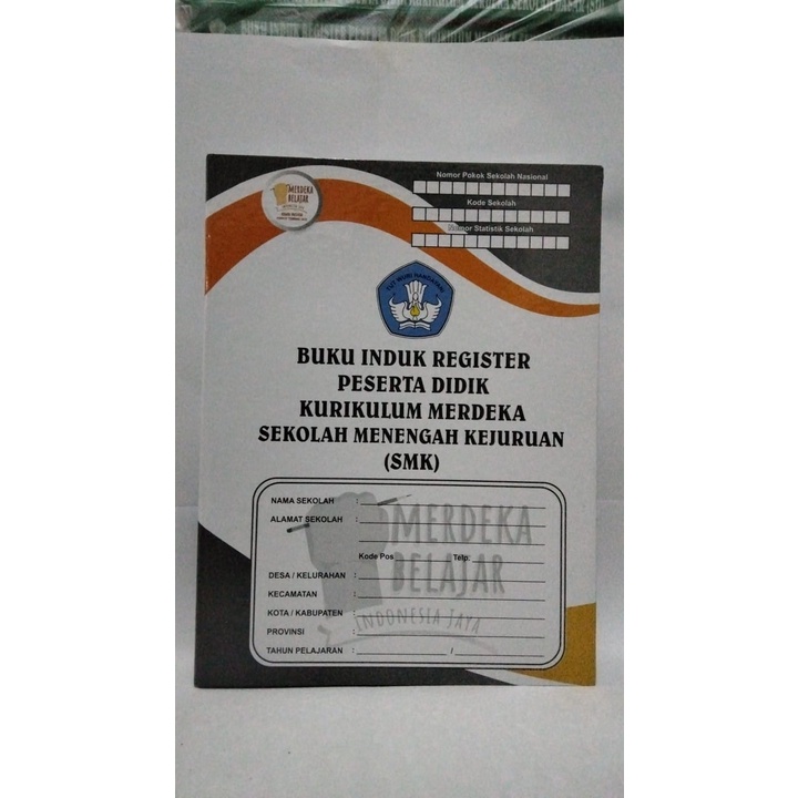 

Buku Induk Register Siswa SMK Kurikulum Merdeka Edisi Revisi