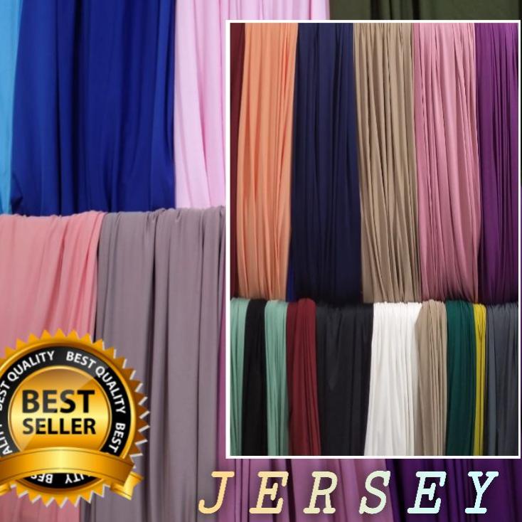 Terlaris Kain Jersey Zoya halus strech  (0,5m)