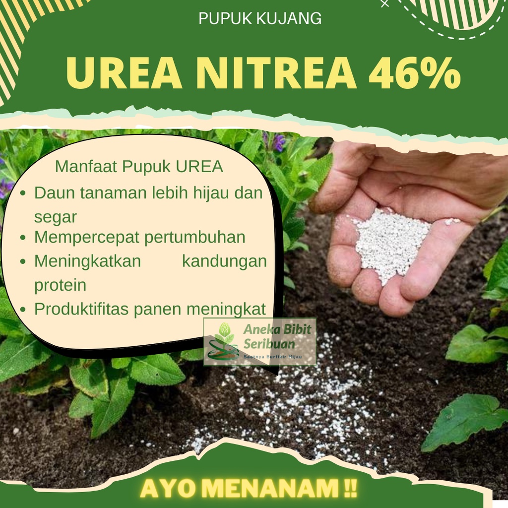 Pupuk Urea Nitrea 46% (N) Non Subsidi Pupuk Kujang
