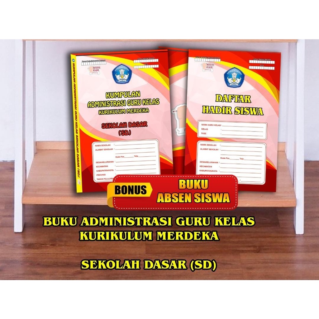 

Buku Kumpulan Administrasi Guru SD Kurikulum Merdeka