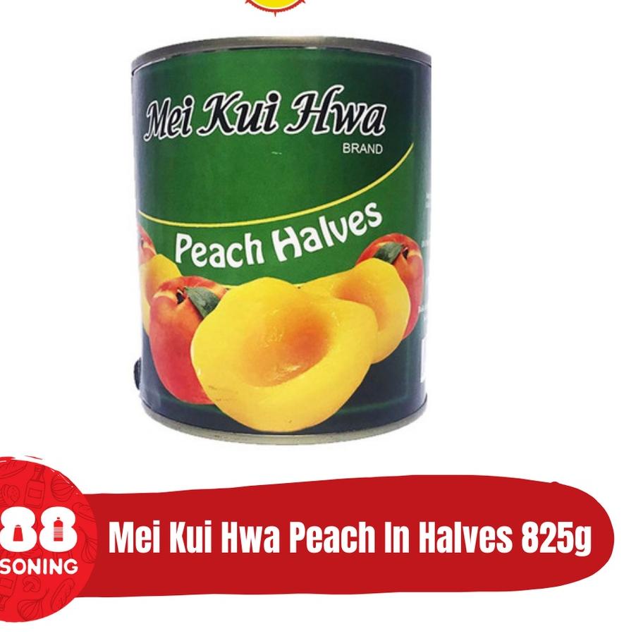 

Sale⚡️-MKH PEACH IN HALVES (Buah Peach dalam Syrup) 825g