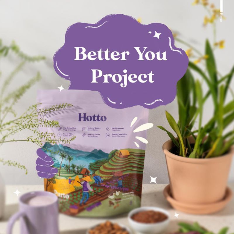 

Hotto minuman multigrain