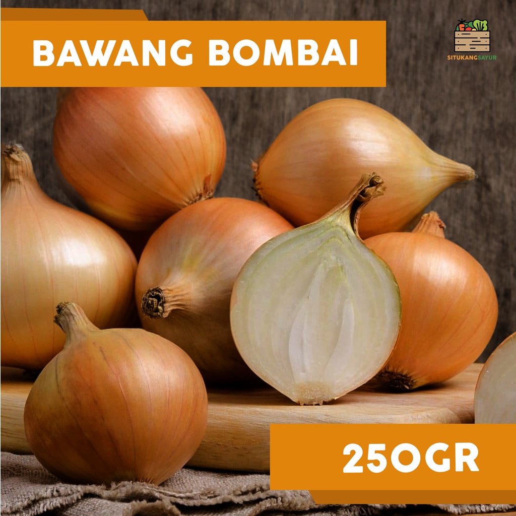 

Bawang Bombay | 250gr (Kota Bandung & Sekitar)