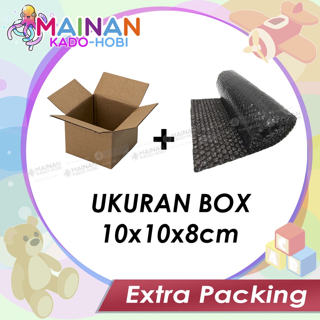 PEMBUNGKUS KEMASAN KADO TAMBAHAN EXTRA PAKING PACKING BUBBLE WRAP DAN DUS KOTAK BOX