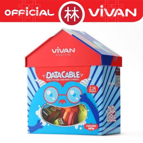 Vivan CSM100 II Micro USB 100cm Kabel Data Cable New CSM100S CSM100