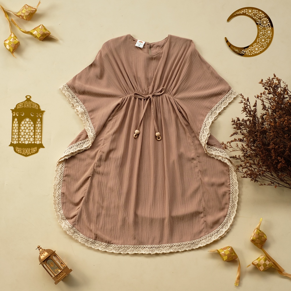 FAIRUZ APPAREL | AMEERA KAFTAN | Kaftan Anak Perempuan | Baju Anak Perempuan | Baju Bayi Perempuan