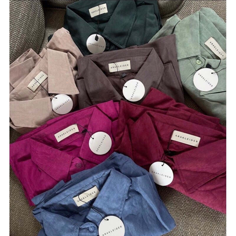 Corduroy Overshirt by Arascarf