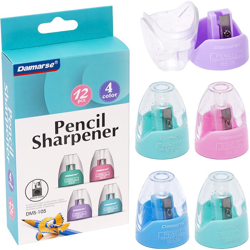 

(1 pak/12 pcs) daimarse dms-105 / SERUTAN PENSIL LUCU / RAUTAN PENSIL ANAK 1 LUBANG