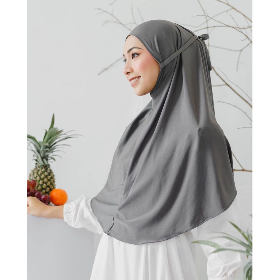 Jilbab Bergo Maryam Tali Jersey Jilbab Instan Bergo Tali Jersey Premium