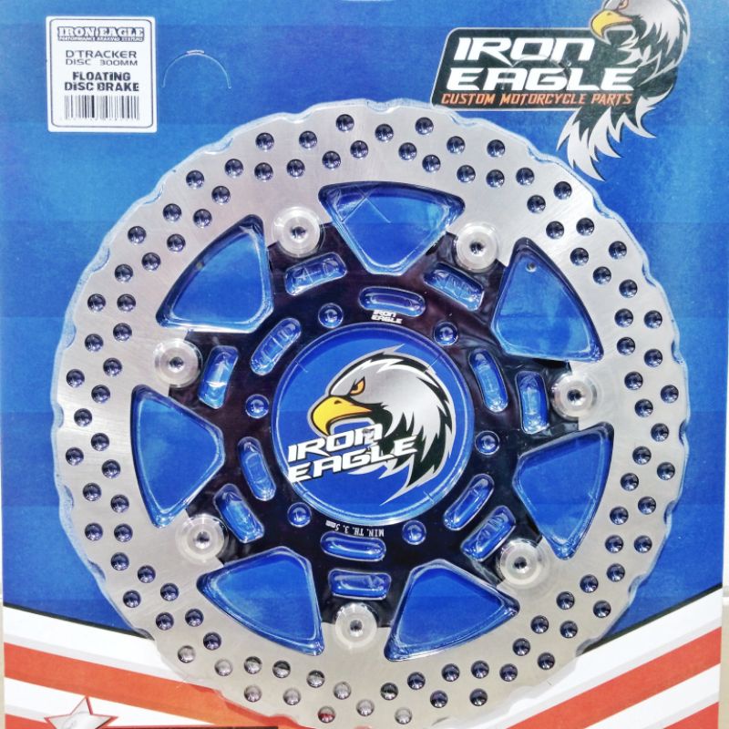 Piringan KLX Dtracker Depan 300mm Piringan Cakram KLX Floating Import IRON EAGLE