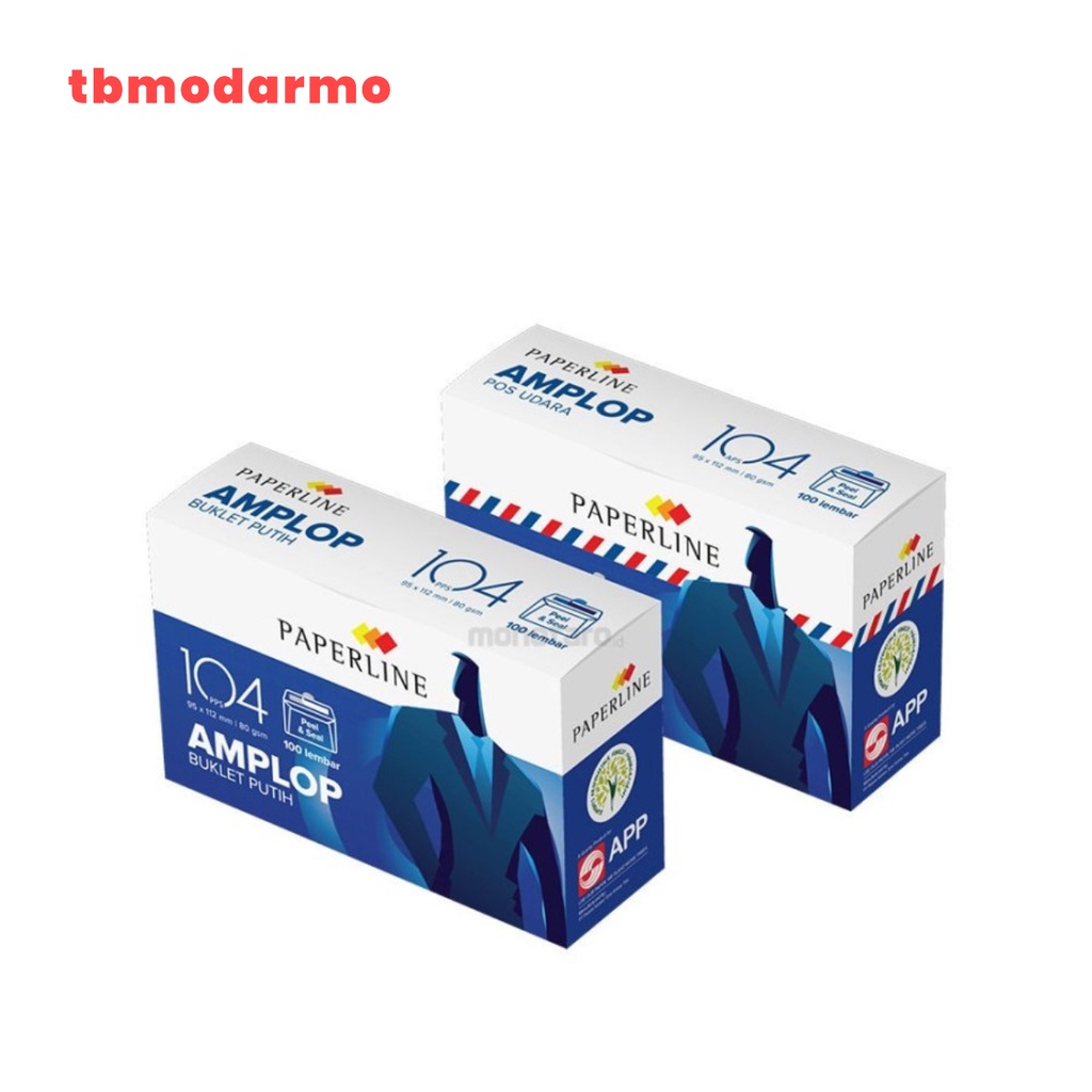 Amplop Putih Paperline 104 Airmail / Amplop APS