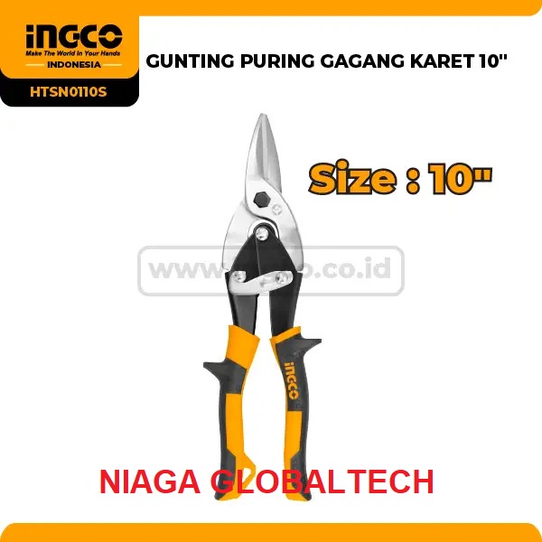 

INGCO GUNTING GALVALUM AVIATION SNIP GUNTING HOLLOW GUNTING SENG 10IN