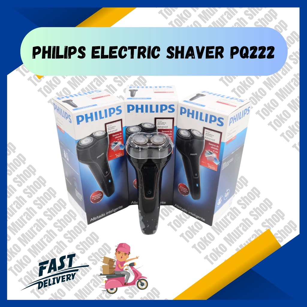 Alat Pencukur PHILIPS PQ222 Electric Shaver with USB Charging