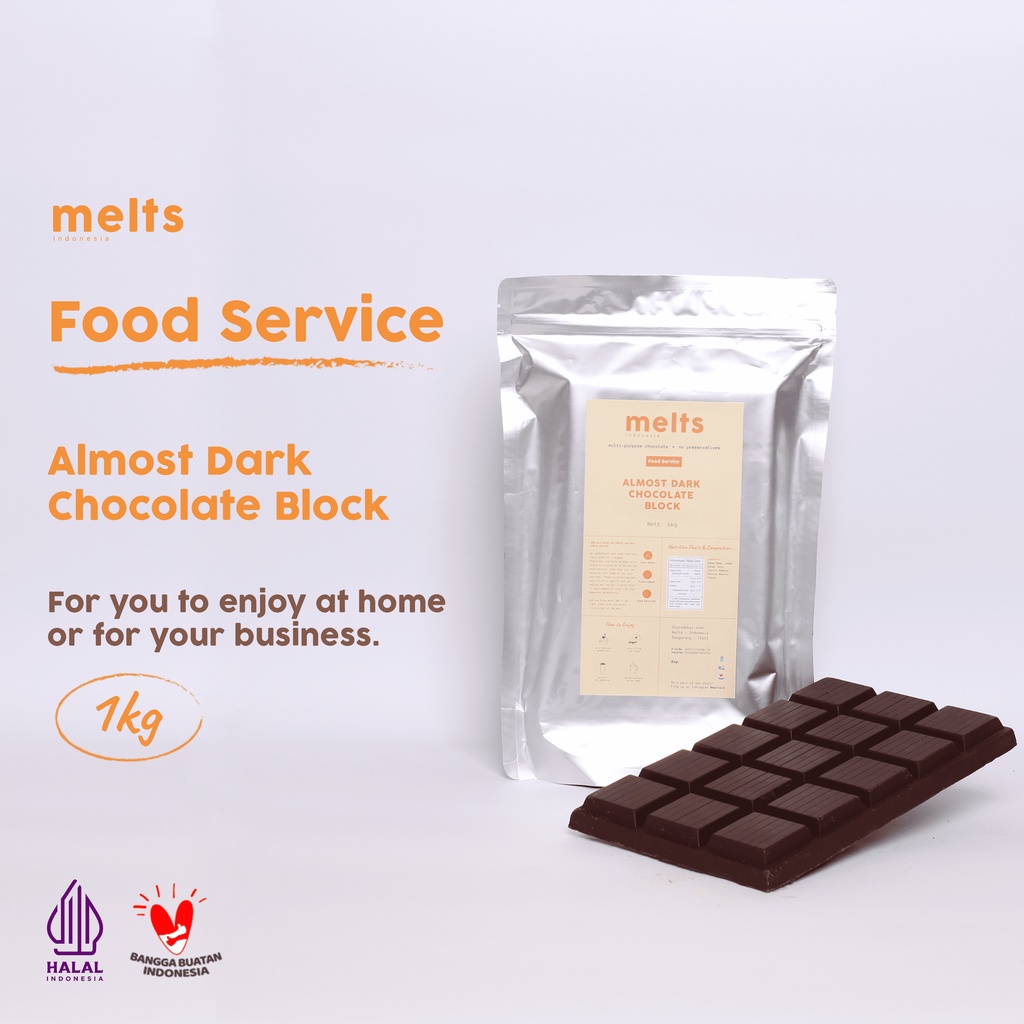 MELTS Food Service Chocolate Variant 1 kg