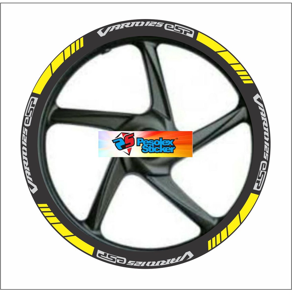Cuting Sticker Lis Velg Motor VARIO 125 ESP