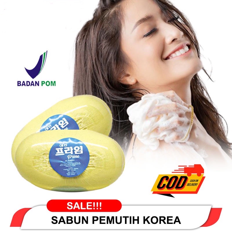 ARIES JKT- Sabun korea Pemutih Badan dan Wajah Sangat ampuh - Sabun Korea Pemutih Badan 100% Glowing