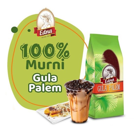 

Edna Gula Palem Murni 200gr – Pure Palm Sugar