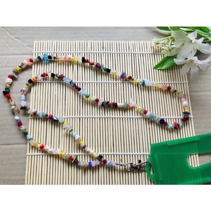 

Terlaris Lanyard Id Card Holder Name Tag Random Beads Series