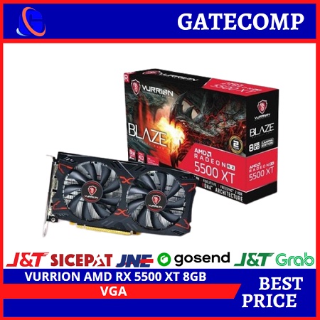 VGA AGS VURRION AMD RX 5500 XT 8GB DDR6 128bit REAL CAPACITY