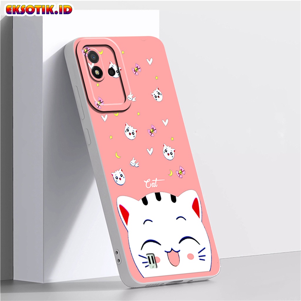 Case REALME NARZO 50i- Eksotik.id - Casing REALME NARZO 50i - Case KUCING - Skin Handphone - Silikon