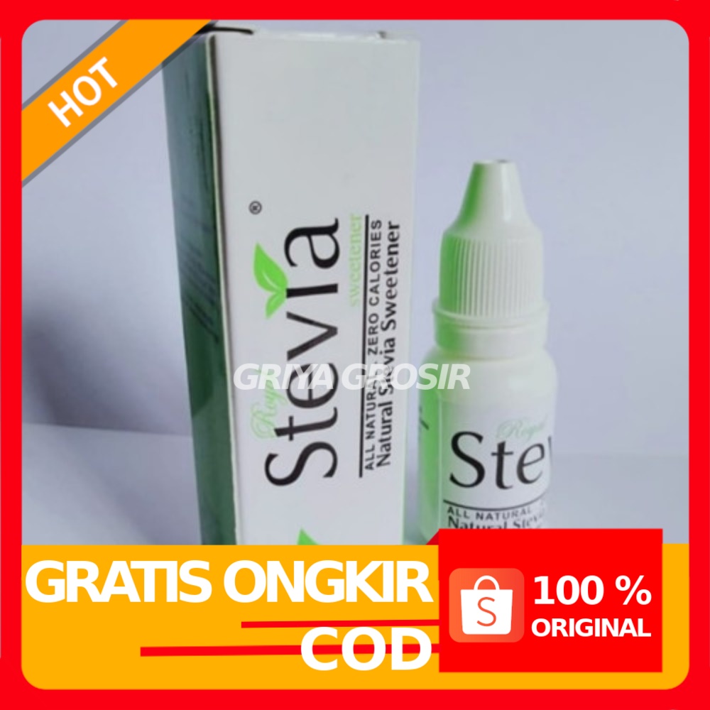 

Gula STEVIA Pengganti Gula Nol Kalori | STEVIA Truly Sweetener Pemanis dari daun stevia 15 ml