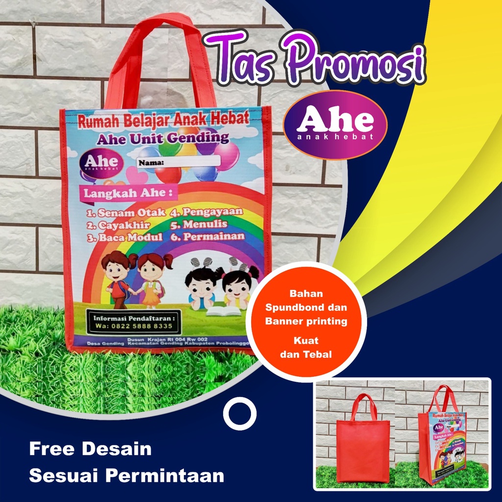 TAS PROMOSI AHE / GOODIEBAG AHE / TAS PROMOSI LES