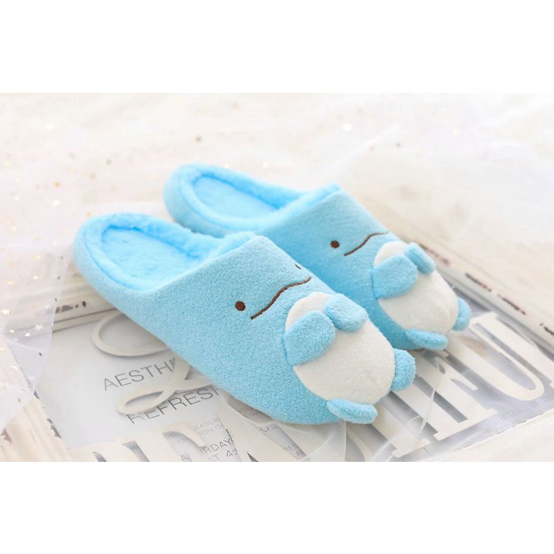 SANDAL RUMAH SUMIKKO GURASHI SHIROKUMA TONKATSU PENGUIN EBI FRY TOKAGE NEKO SEPATU KAMAR