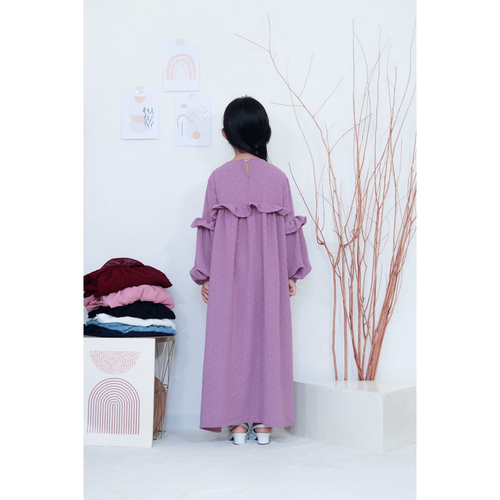 GAMIS ANAK QUEENSHA GAMIS CRINCLE DAILY ANAK PEREMPUAN