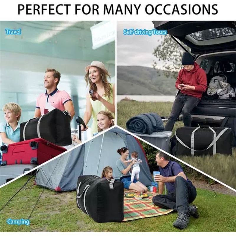 tas baju travel bag selempang besar/ tas jumbo berpergian