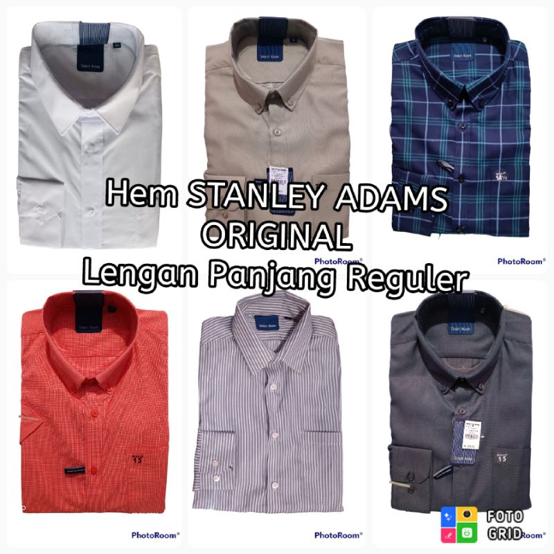 Hem PRIA DEWASA STANLEY ADAMS ORIGINAL Reguler Lengan Panjang MATAHARI BRANDED