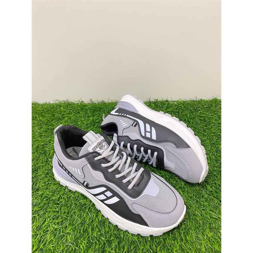 [OOS] Sepatu Sneakers Pria Fashion Trendy Warna Cakep Kualitas Buat OOTD Kualitas Import Premium -355