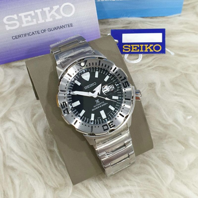 Jam Pria Seiko Padi X Diver All Steel Automatic 42mm