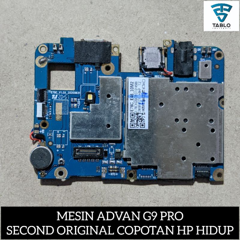 MESIN ADVAN G9 PRO SECOND HIDUP garansi normal