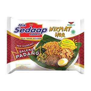 

SEDAAP MIE MIE INSTANT GORENG SALERO PADANG PCK 86g